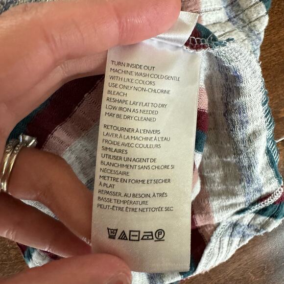 Saturday Sunday Anthropologie XS Pippa Hacci Striped Top Striped Turtleneck - Picture 9 of 10